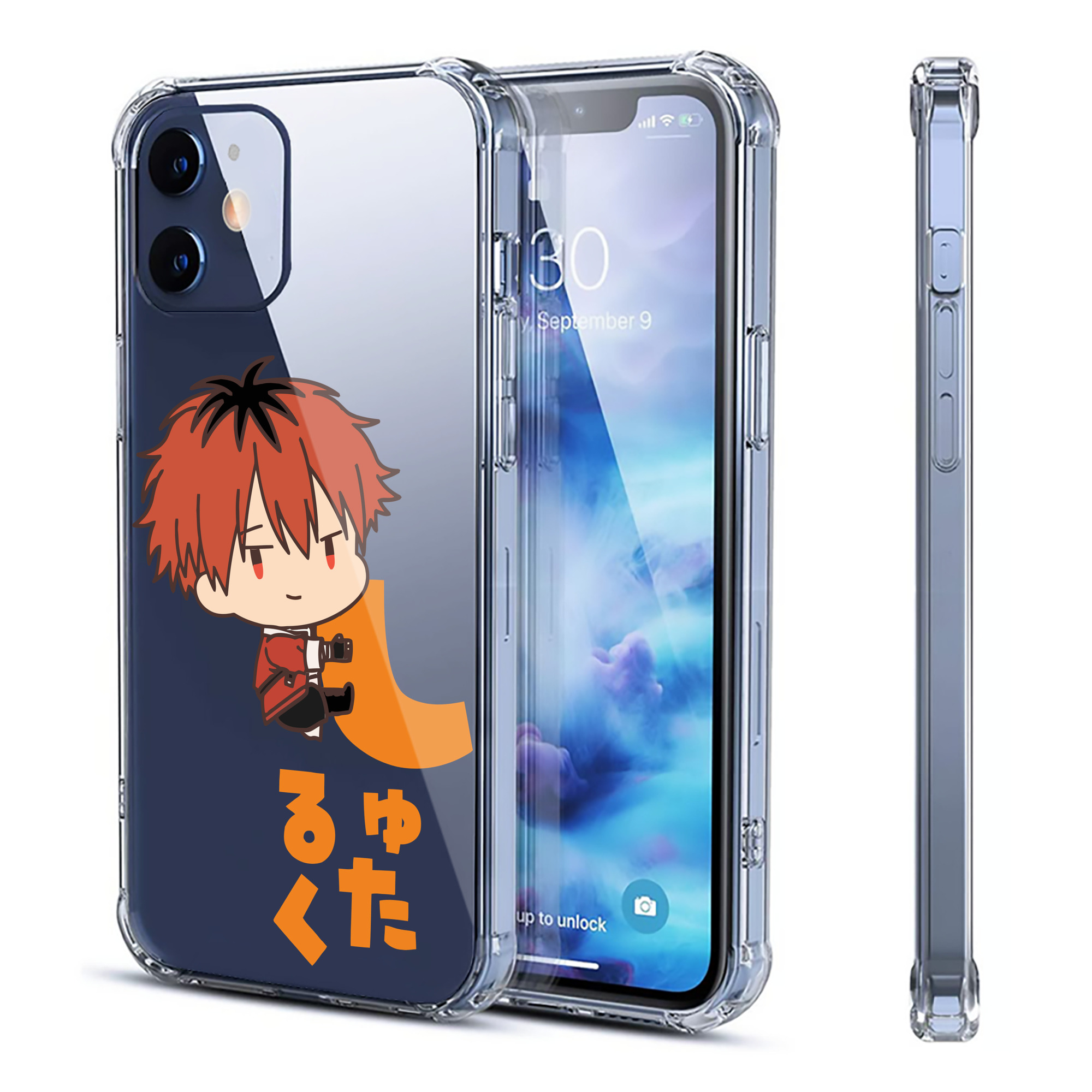 （画像用） 葬送のフリーレン Frieren 【iPhone 12シリーズ対応】透明スマホケース（クリアソフトケース）